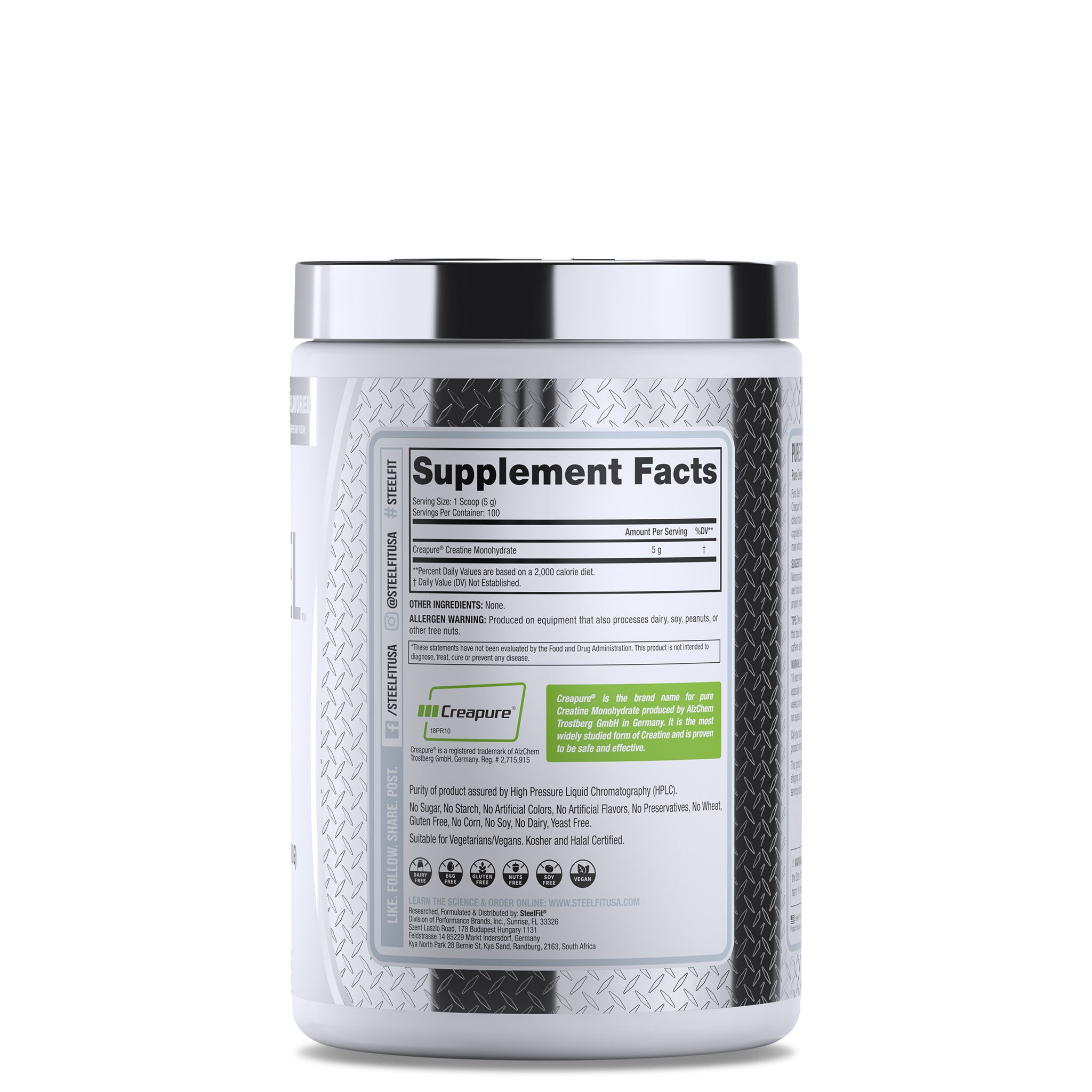 creatine monohydrate supplement, creatine muscle supplement, creapure monohydrate from germany