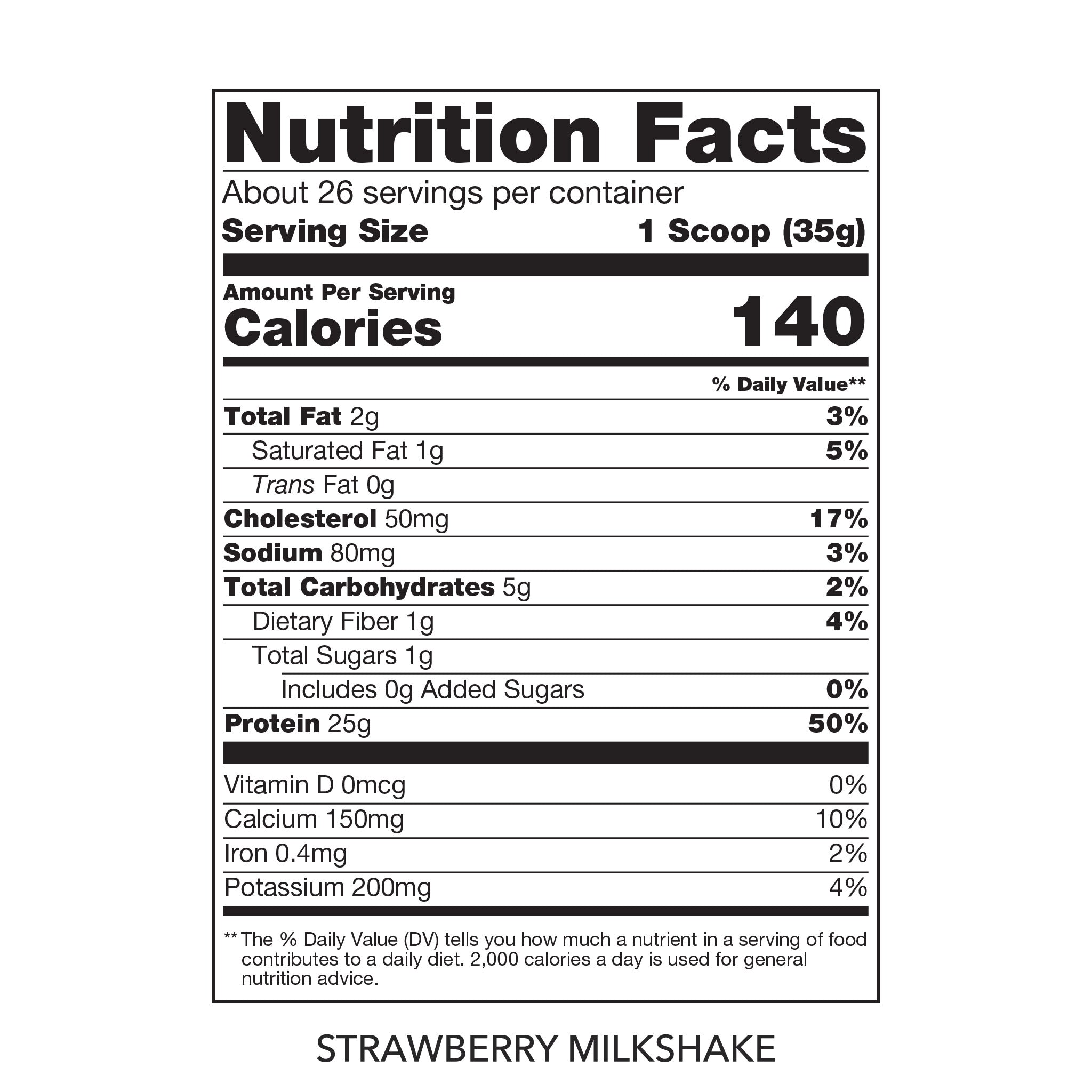 steel whey protein concentrate, wpc-80 supplement facts, strawberry milkshake