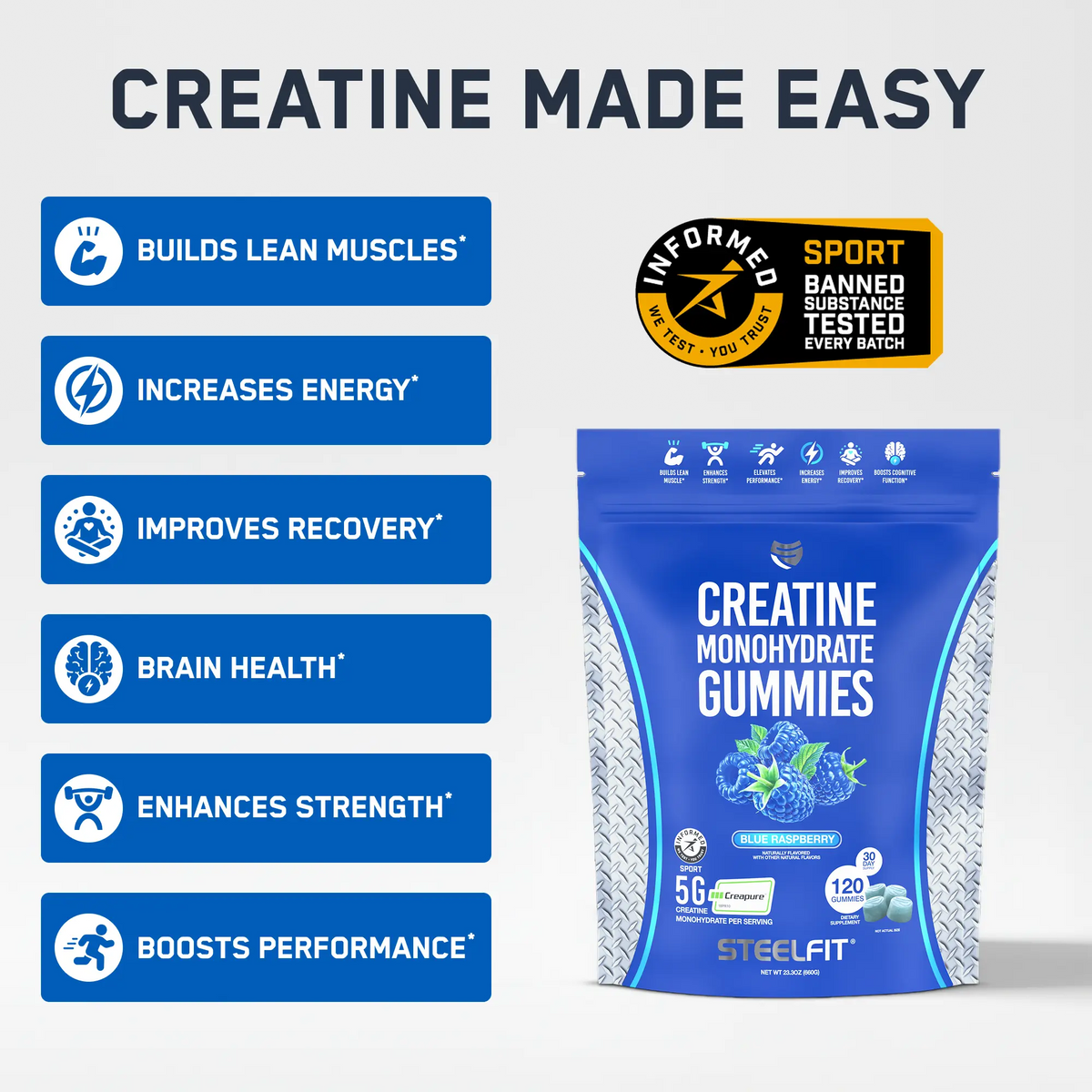 Creatine Monohydrate Gummies