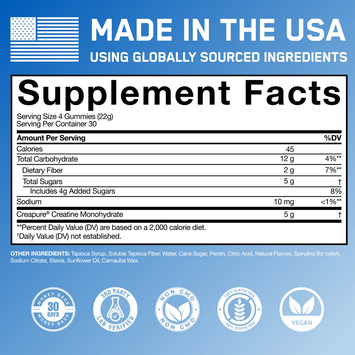 Creatine Monohydrate Gummies
