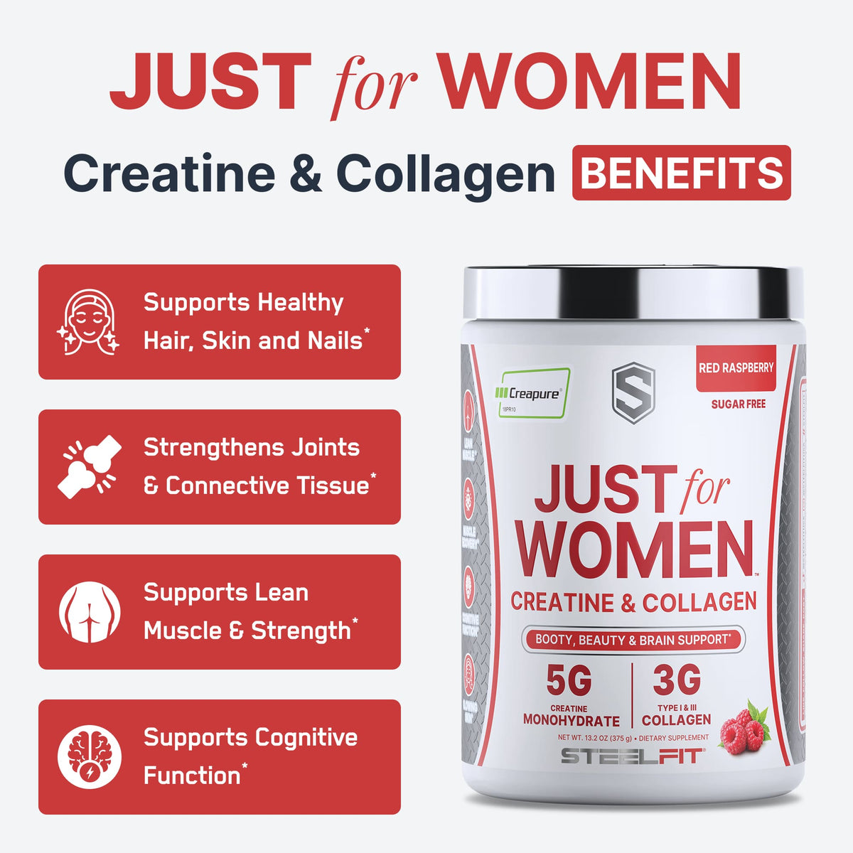 Just for Women Creatine & Collagen