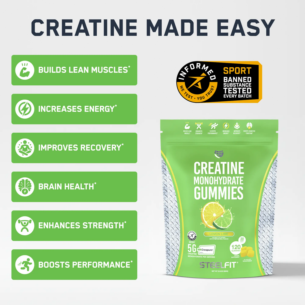 Creatine Monohydrate Gummies