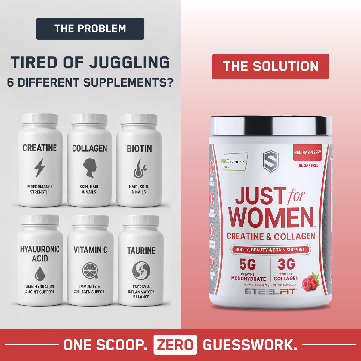 Just for Women Creatine & Collagen