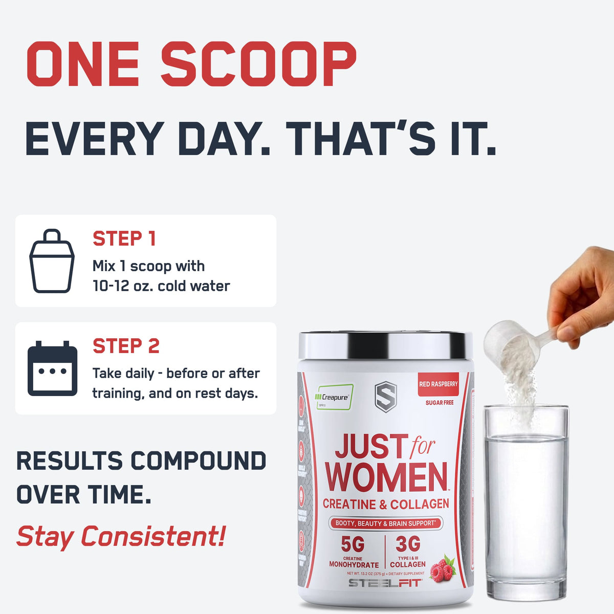 Just for Women Creatine & Collagen