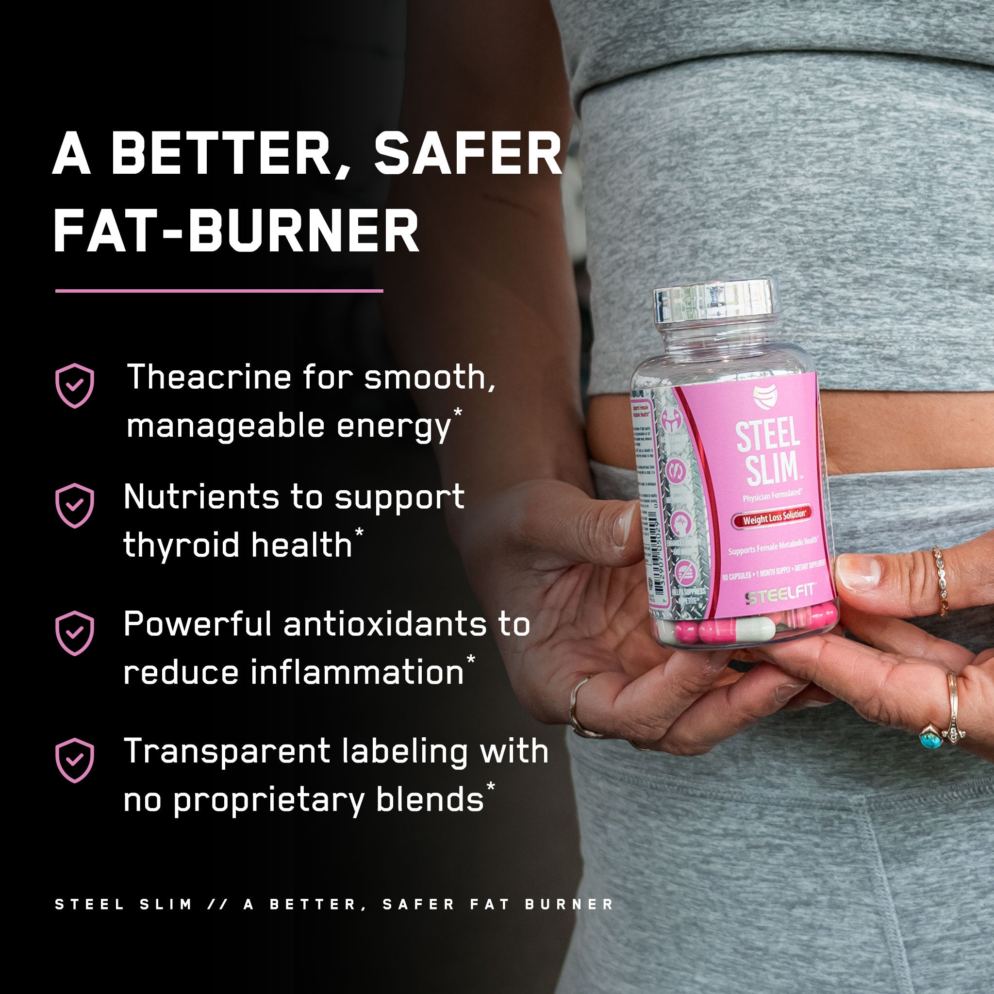 Female Fat Burning Supplement | Only $39.95 – SteelFit USA