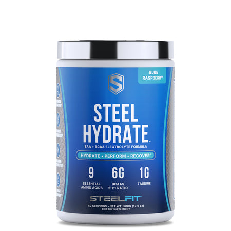 Steel Hydrate EAA + BCAA Blue Raspberry